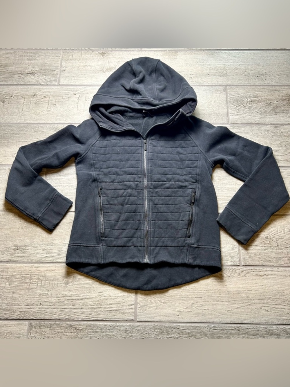 Lulu Lemon Quilted-Front Zip Up